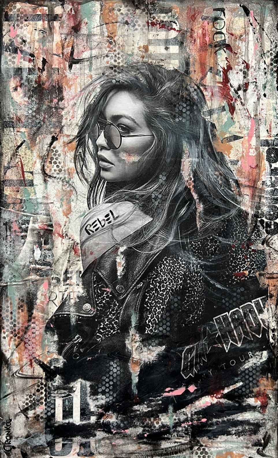 Aranka's Art, Gigi Hadid - Rebel Aranka's Art, Gigi Hadid - Rebel