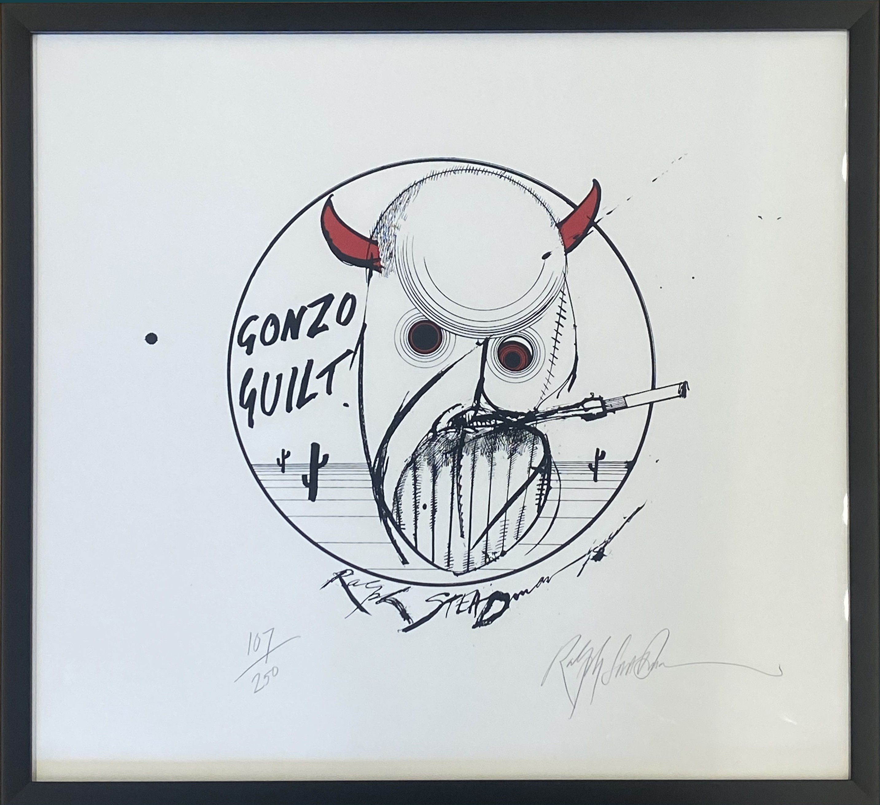 Ralph Steadman, Gonzo's Guilt Ralph Steadman, Gonzo's Guilt