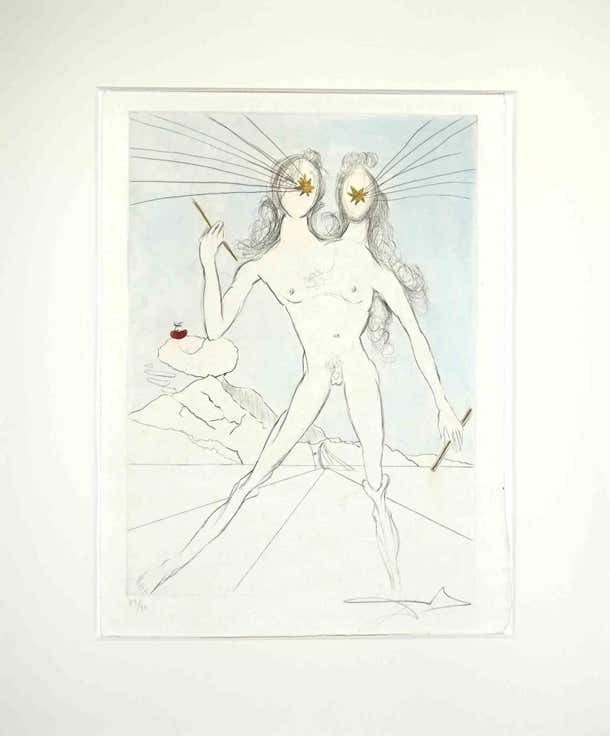 Salvador Dali, Two-Headed Salvador Dali, Two-Headed