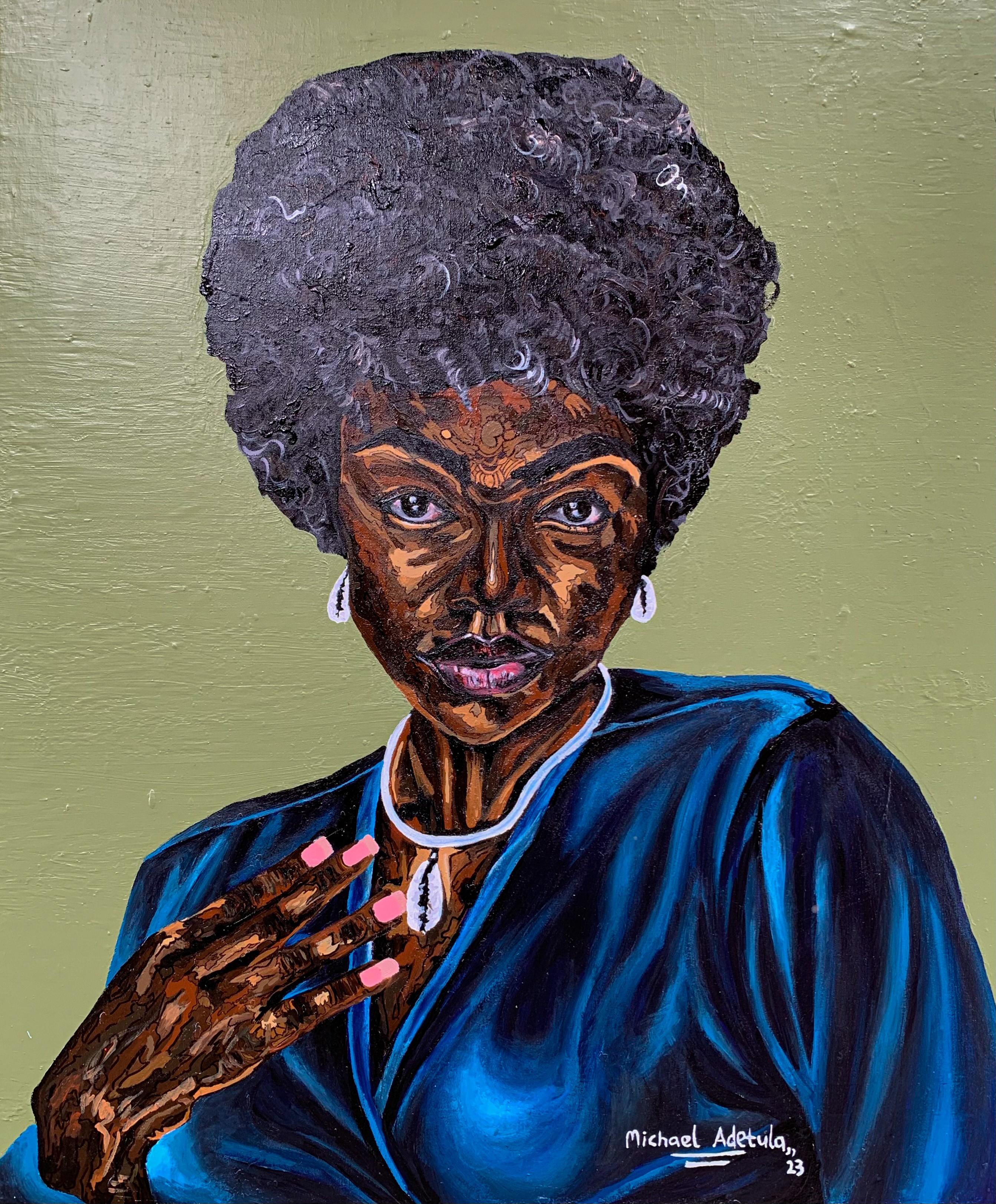 Michael Adetula, Gaze is a Powerful Language Michael Adetula, Gaze is a Powerful Language