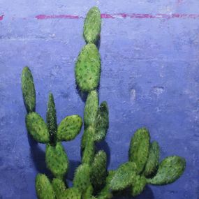 Painting, Cactus, Carlos Diaz