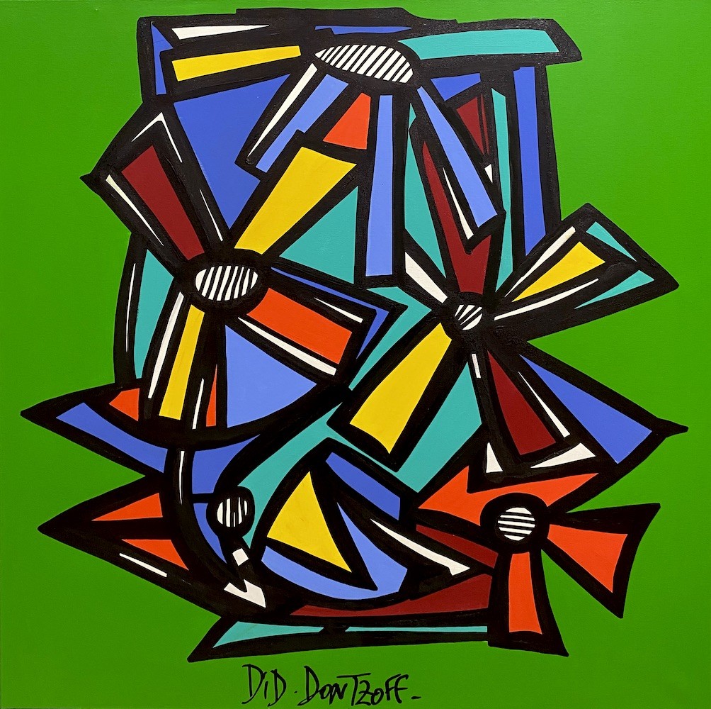 Did Dontzoff, Green flower Did Dontzoff, Green flower