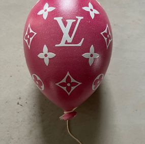 Sculpture, Balloon Art - LV Pink / White, MVR