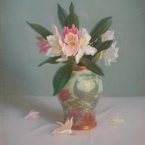 Painting, Chinese vase, Irina Trushkova