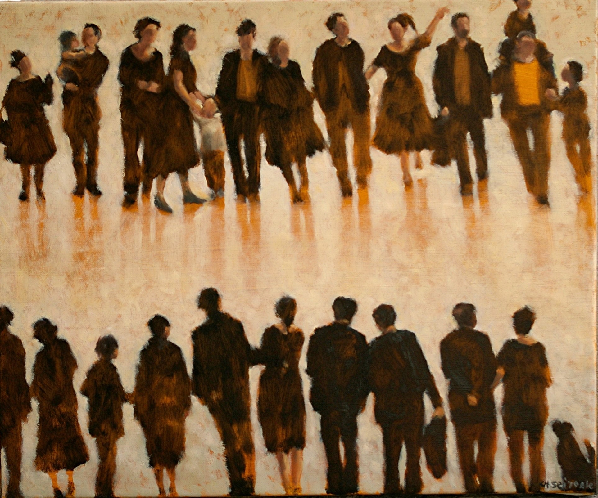 Christine Seiterle, Happy crowd Christine Seiterle, Happy crowd