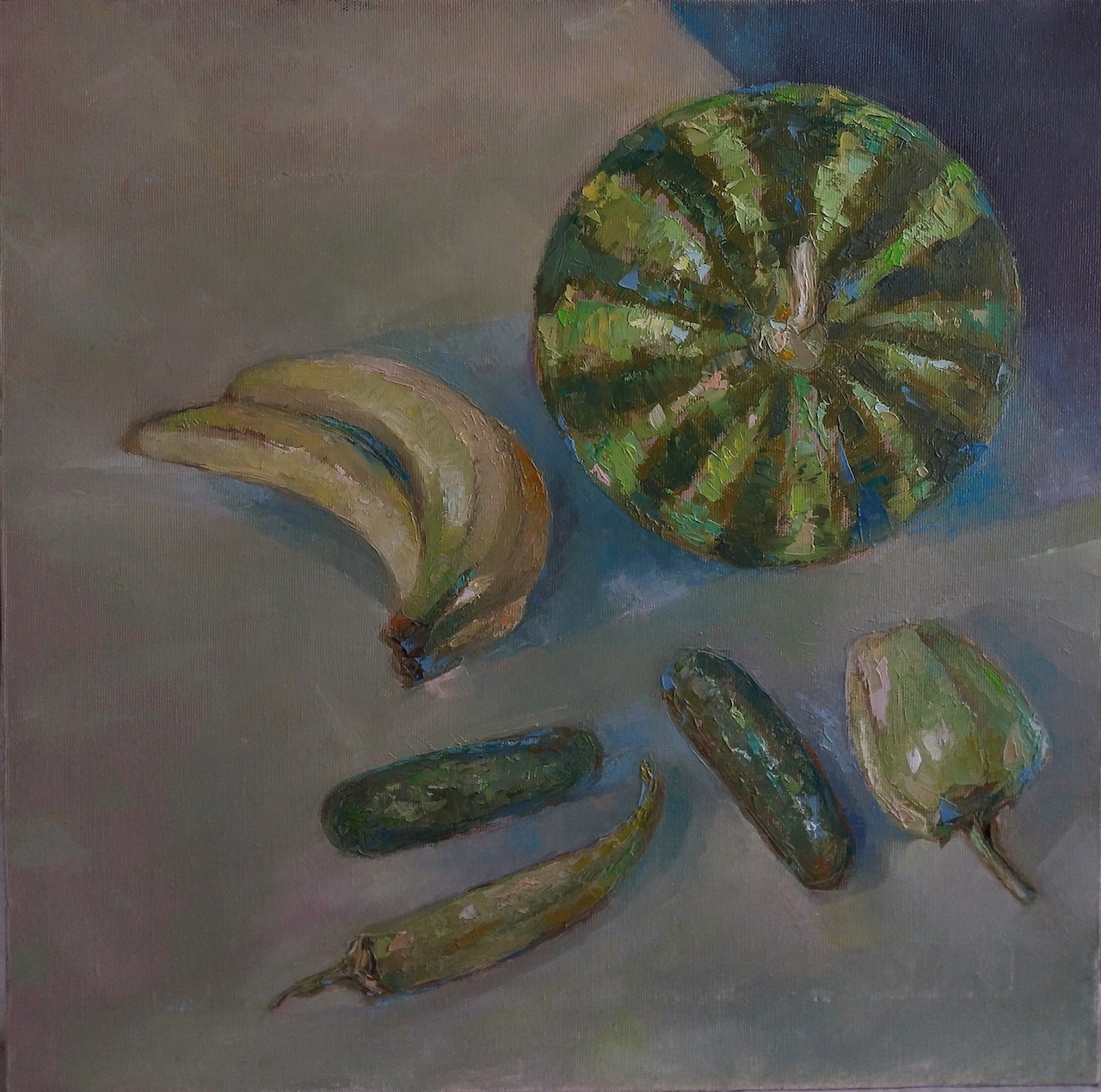 Kamsar Ohanyan, Green nature morte Kamsar Ohanyan, Green nature morte