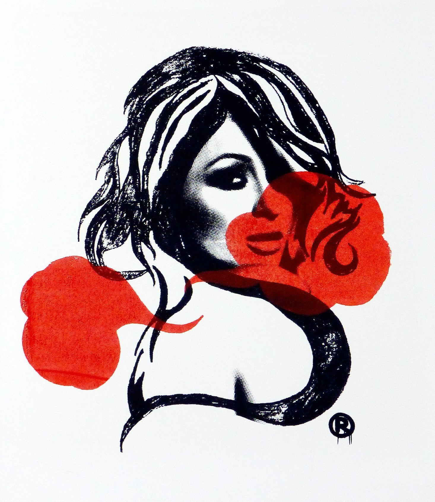 Tony Wang (aka Wrongwroks), S for Paris (hilton) rare portrait by WR Tony Wang (aka Wrongwroks), S for Paris (hilton) rare portrait by WR