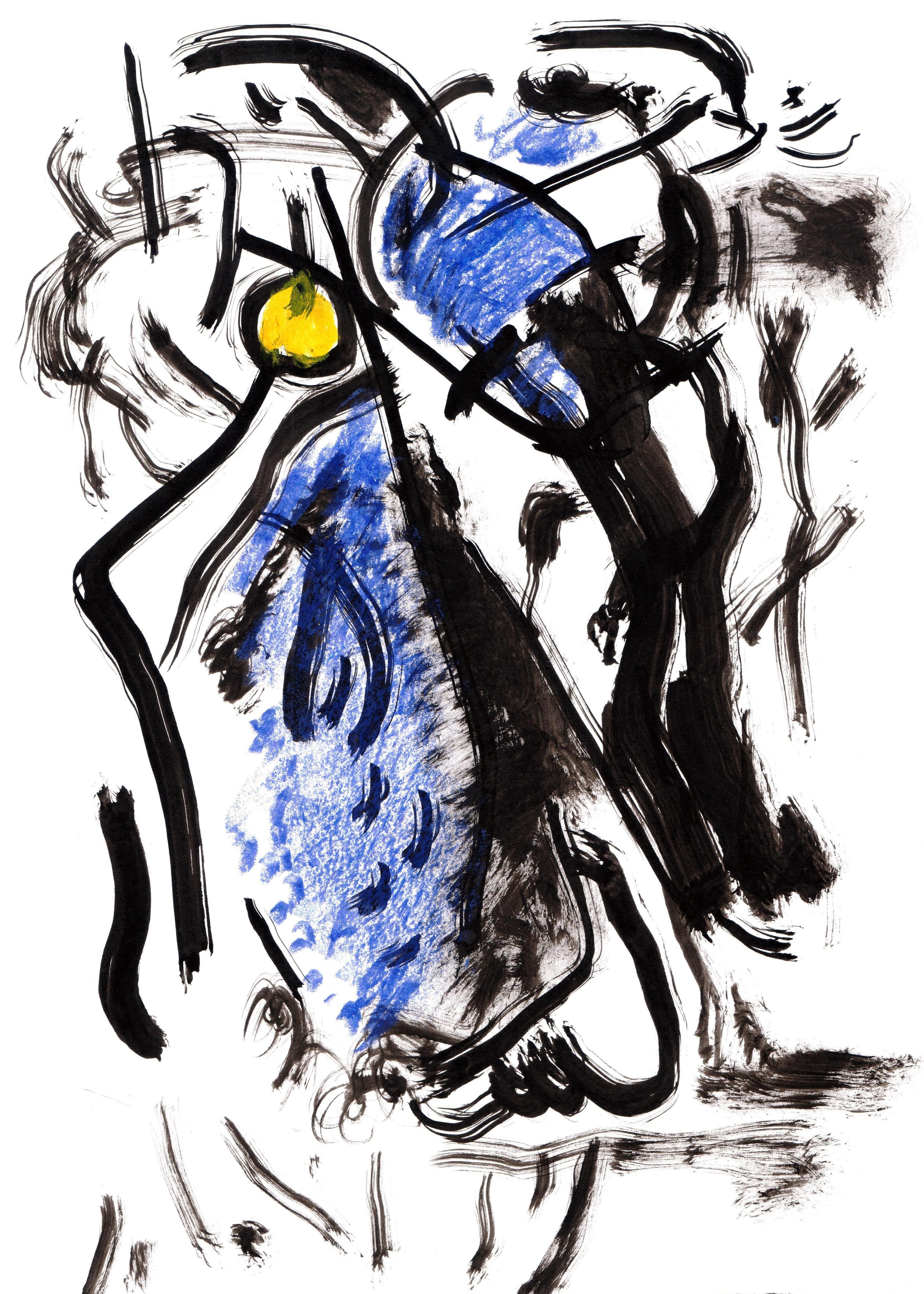 Zakhar Shevchuk, Ink album (Abstract landscape) Zakhar Shevchuk, Ink album (Abstract landscape)