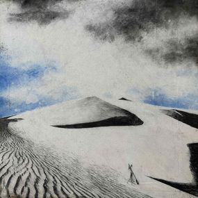 Painting, Le lisseur de dunes, Antoine Josse