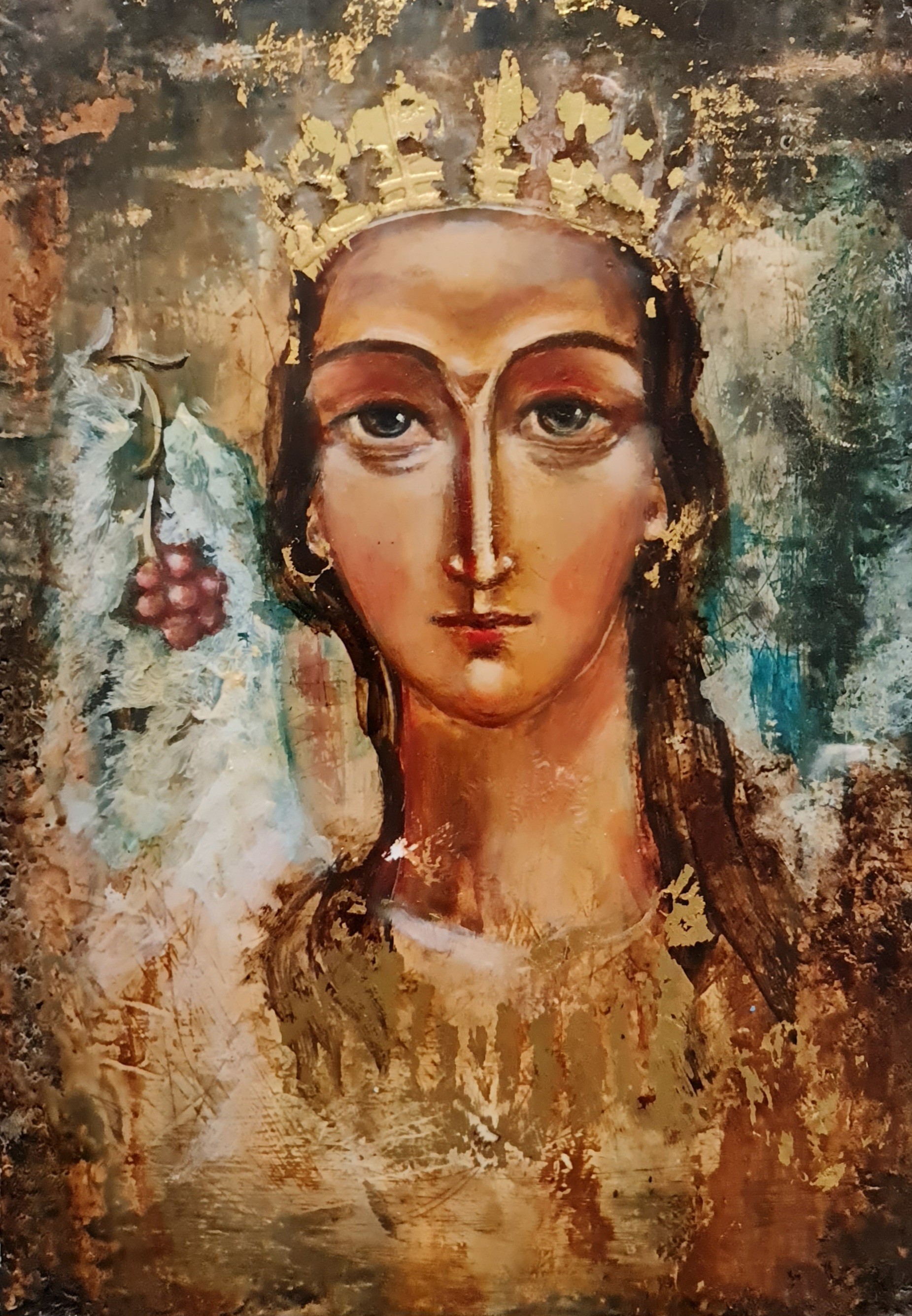 Natalie Shiporina, Painting in ancient technique (Magic image) Natalie Shiporina, Painting in ancient technique (Magic image)