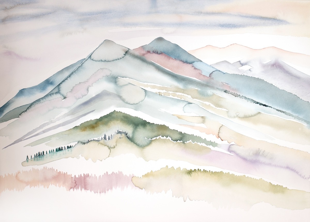 Elizabeth Becker, Mountainscape no. 3 Elizabeth Becker, Mountainscape no. 3