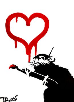 Love rat (a tribute to Banksy), Dr. Love