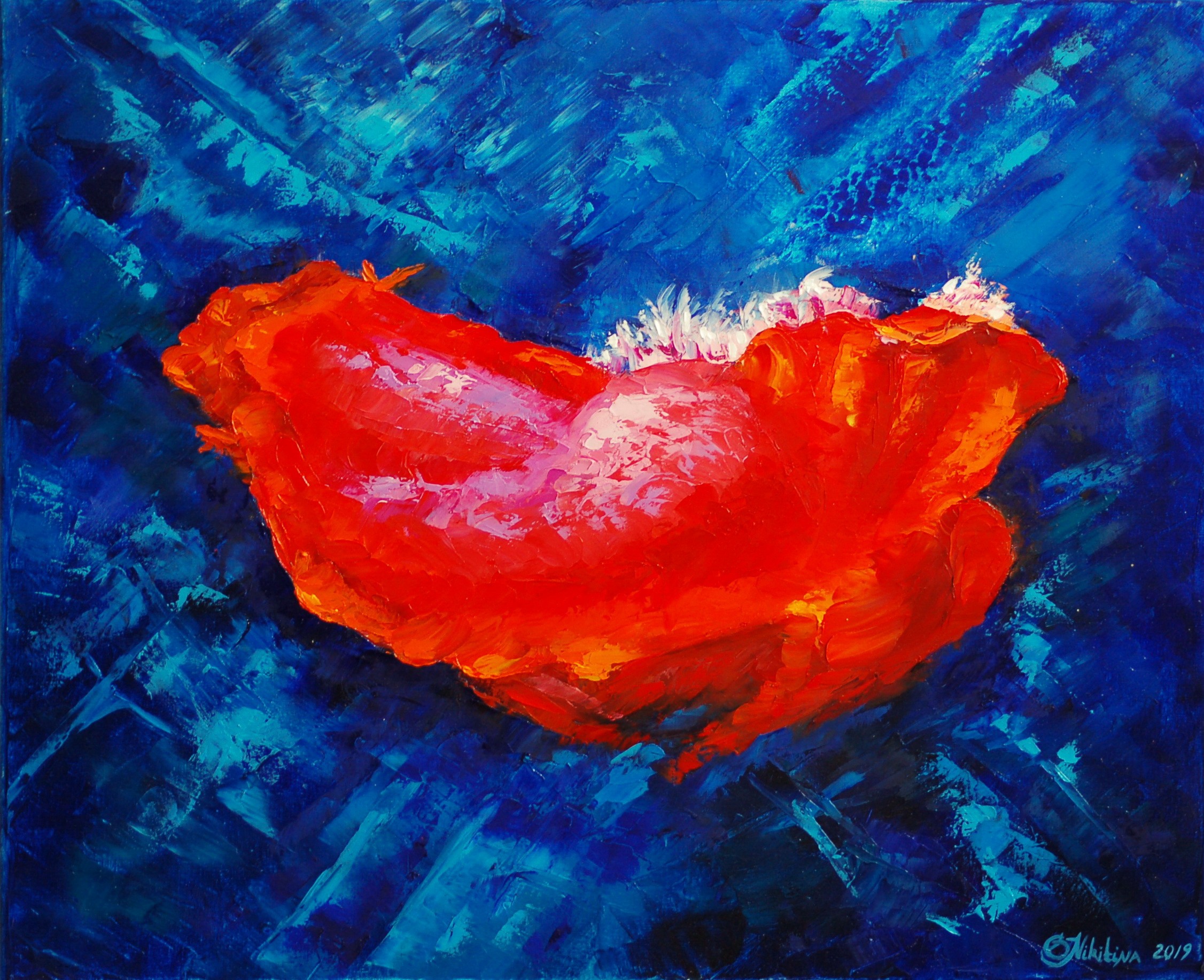 Olga Nikitina, Spanish Dancer Nudibranch Sea Life Creation Olga Nikitina, Spanish Dancer Nudibranch Sea Life Creation