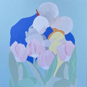 Gemälde, La Familia, Maya Abashidze