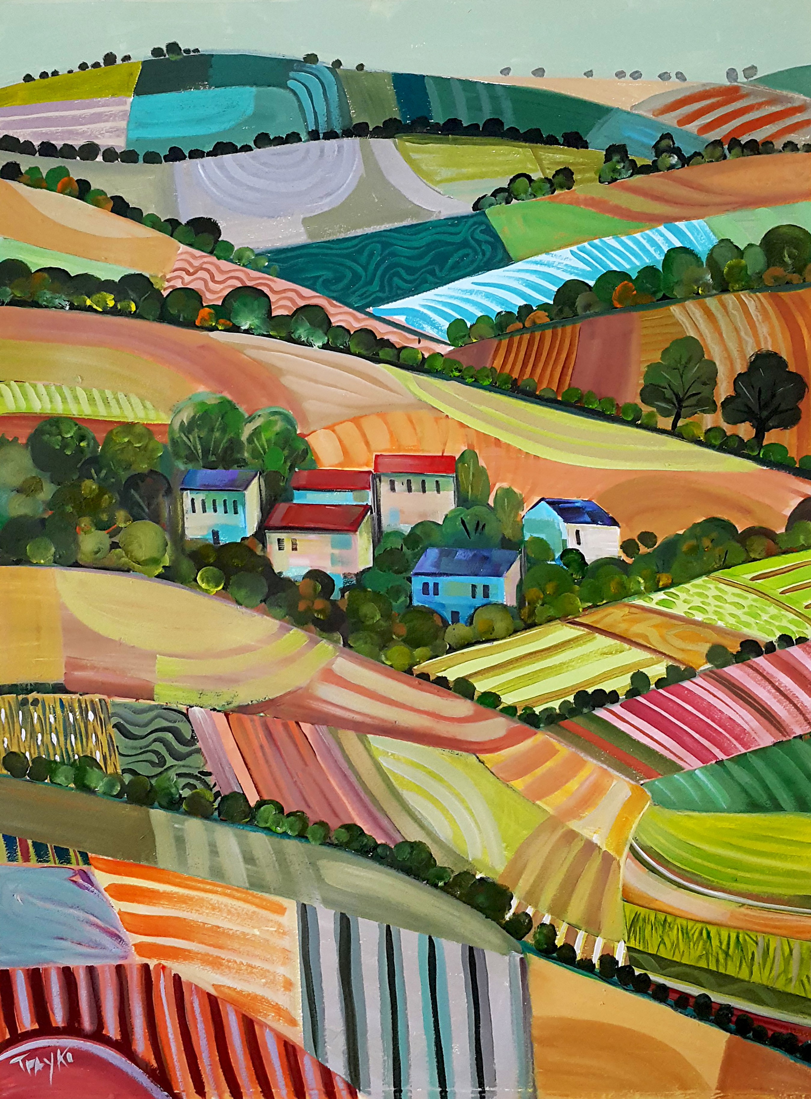 Trayko Popov, Hills and fields Trayko Popov, Hills and fields