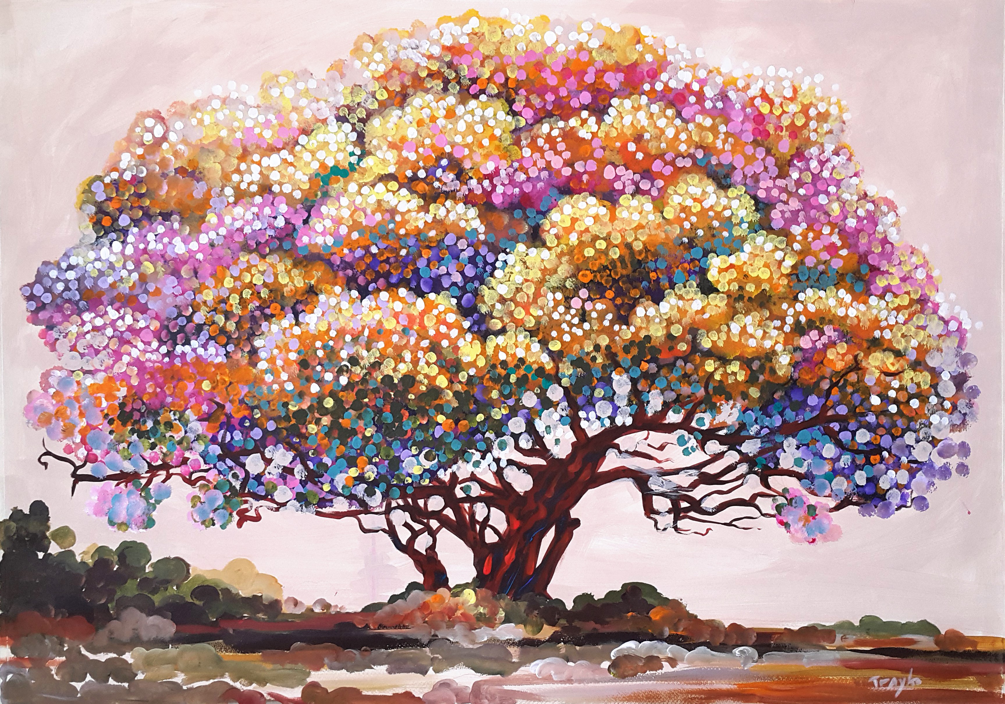 Trayko Popov, Sunny morning tree Trayko Popov, Sunny morning tree
