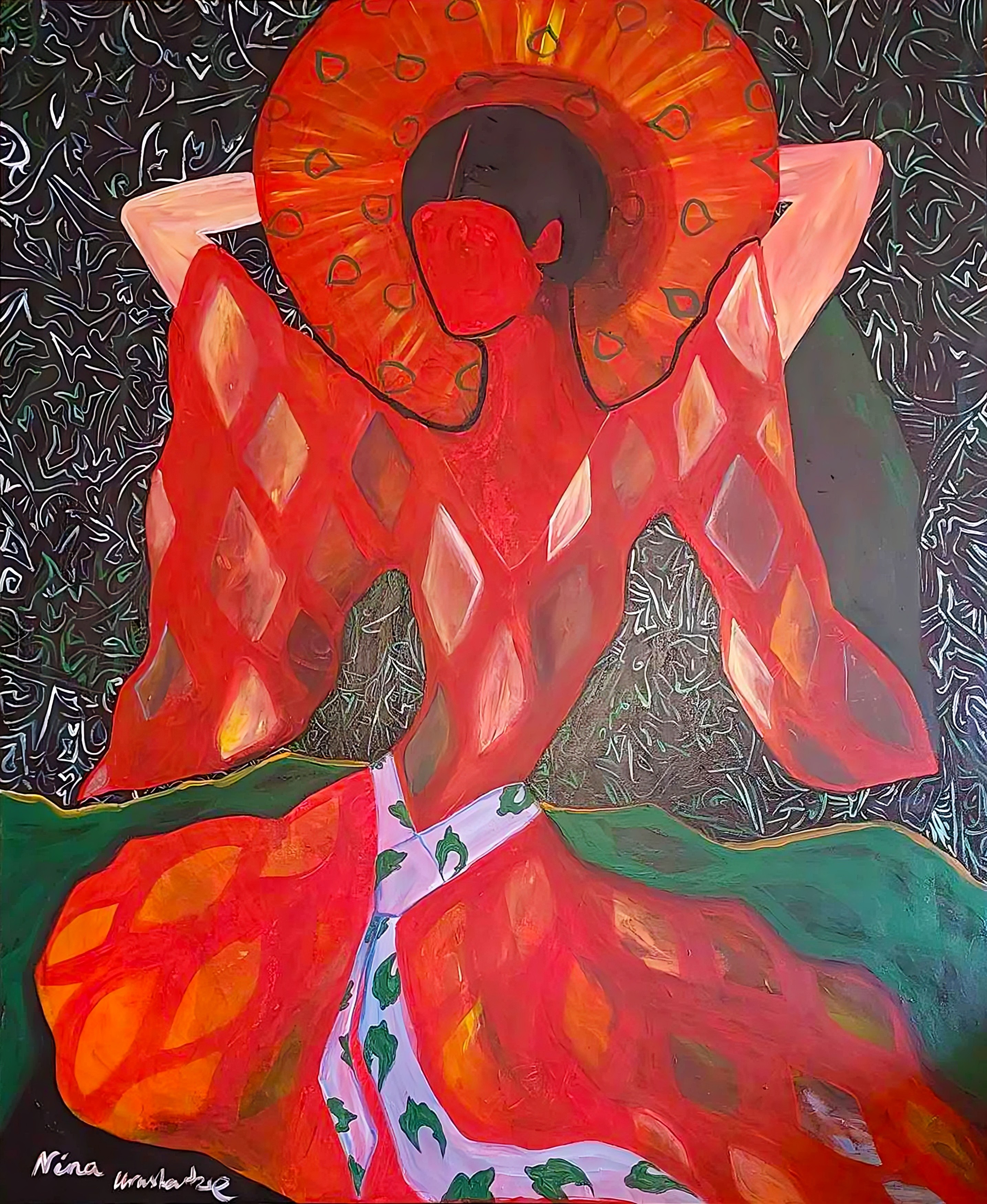 Nina Urushadze, Red Dress Nina Urushadze, Red Dress
