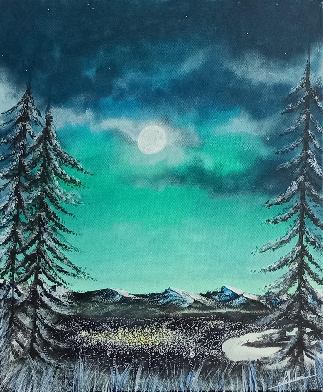 Mathieu Lebreton, Northern lights 4 Mathieu Lebreton, Northern lights 4