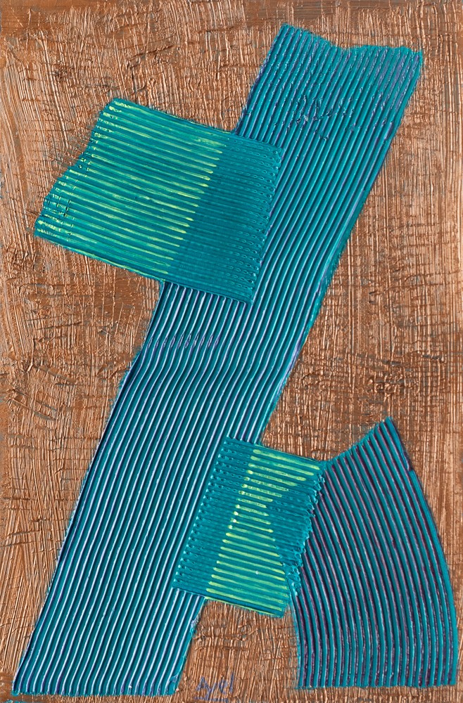 Jacques Ayel, Les points blancs - Abstraction Jacques Ayel, Les points blancs - Abstraction