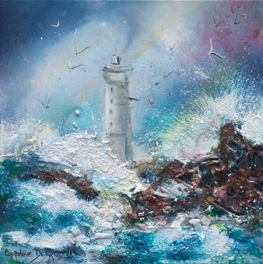 Caroline Degroiselle, Le phare maître joueur des vagues - Paysage marin de la Nouvelle Calédonie Caroline Degroiselle, Le phare maître joueur des vagues - Paysage marin de la Nouvelle Calédonie