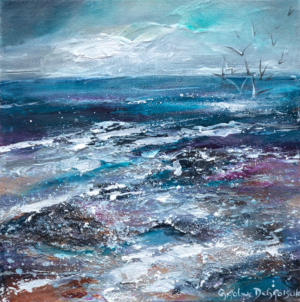 Caroline Degroiselle, Libre d'aimer, tu chériras la mer II - Paysage marin de La Nouvelle Calédonie Caroline Degroiselle, Libre d'aimer, tu chériras la mer II - Paysage marin de La Nouvelle Calédonie