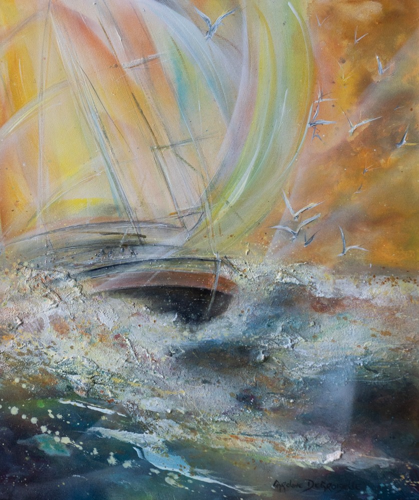 Caroline Degroiselle, A pleines voiles le marin joueur - Paysage marin de La Nouvelle Calédonie Caroline Degroiselle, A pleines voiles le marin joueur - Paysage marin de La Nouvelle Calédonie