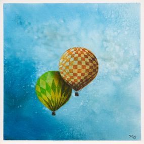 Pintura, Vol de montgolfières, Nicolas Pizy