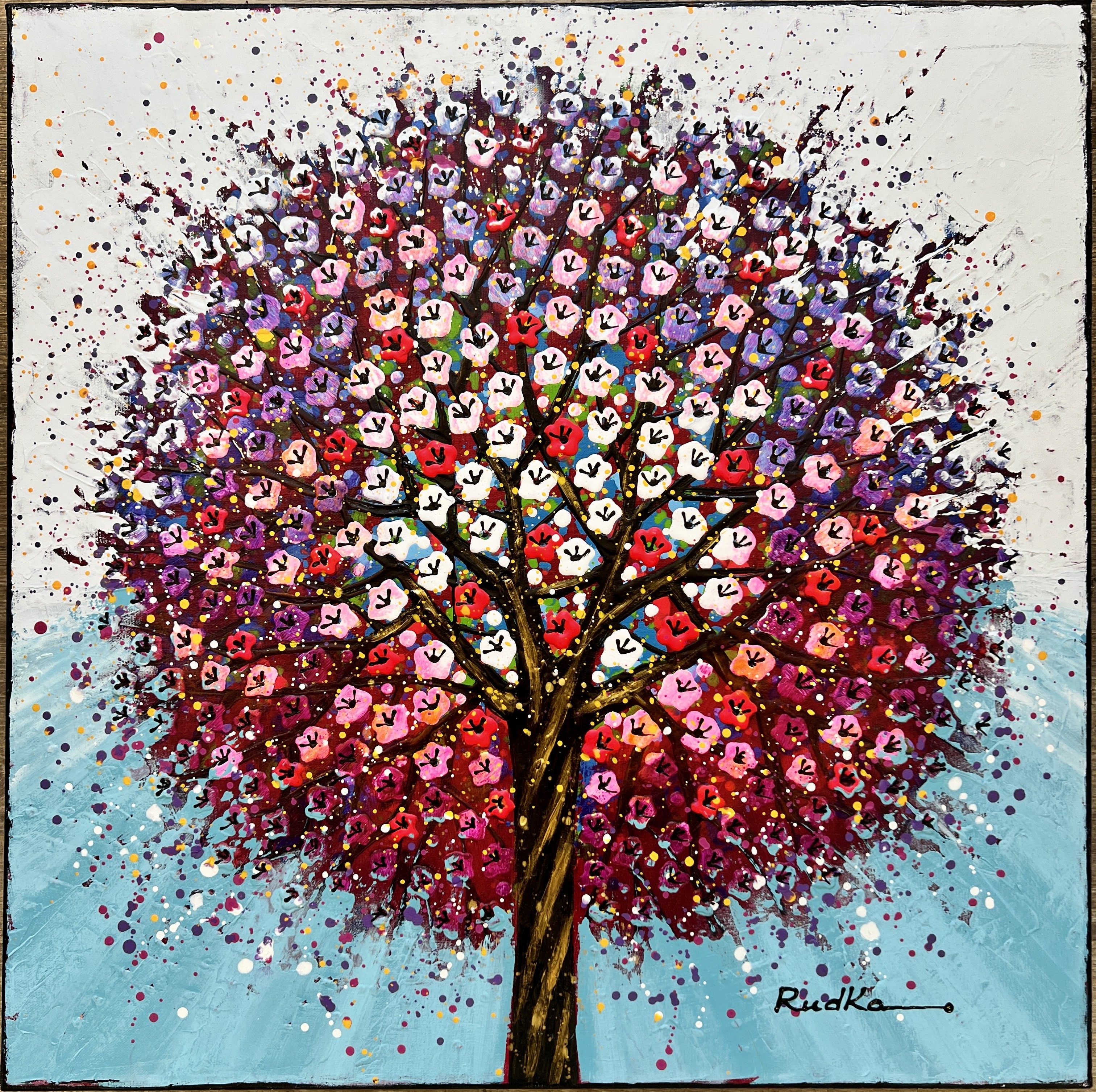 Tanya Rudka, Blossoming tree Tanya Rudka, Blossoming tree