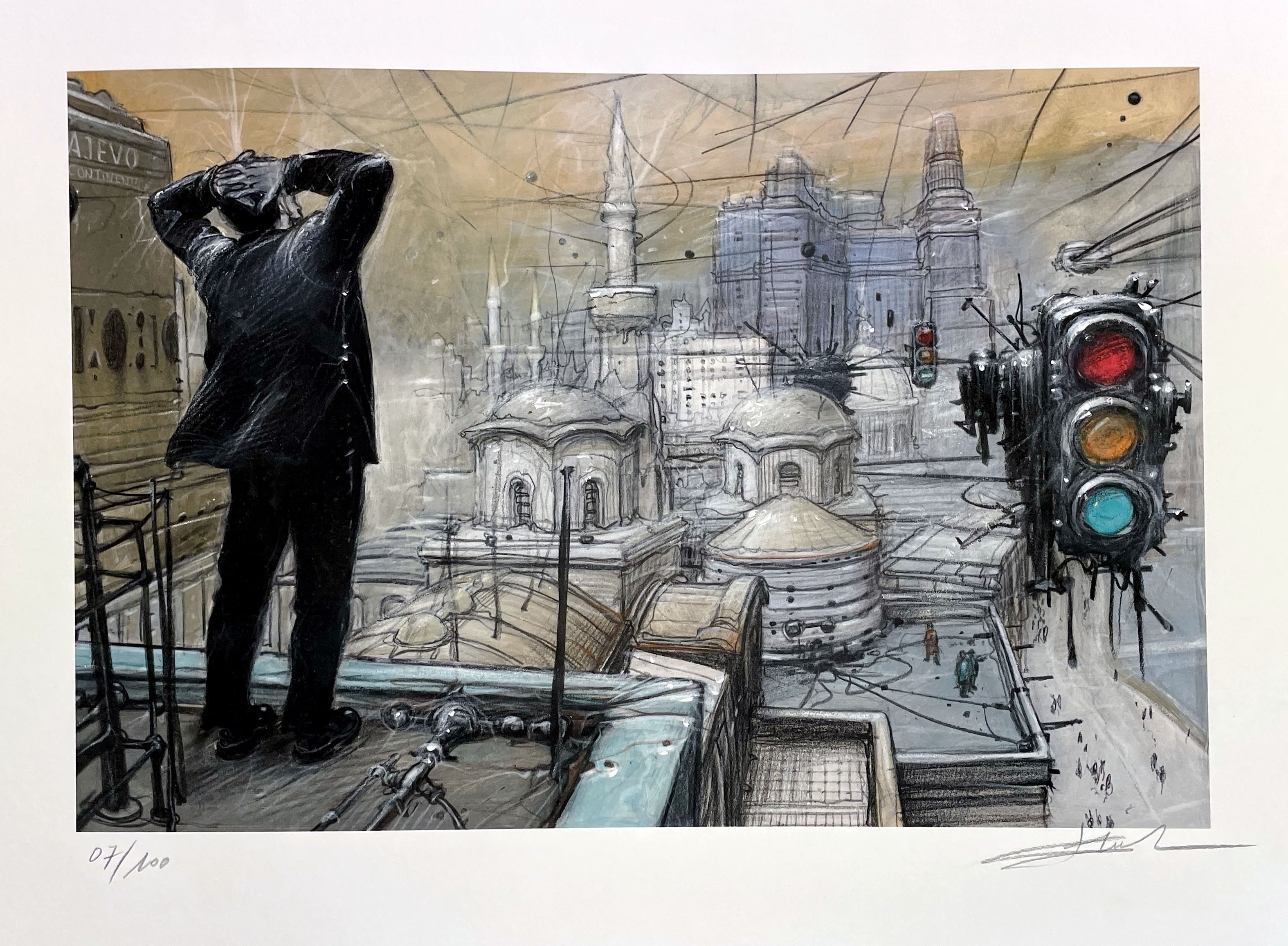 Enki Bilal, Fire Monster Enki Bilal, Fire Monster