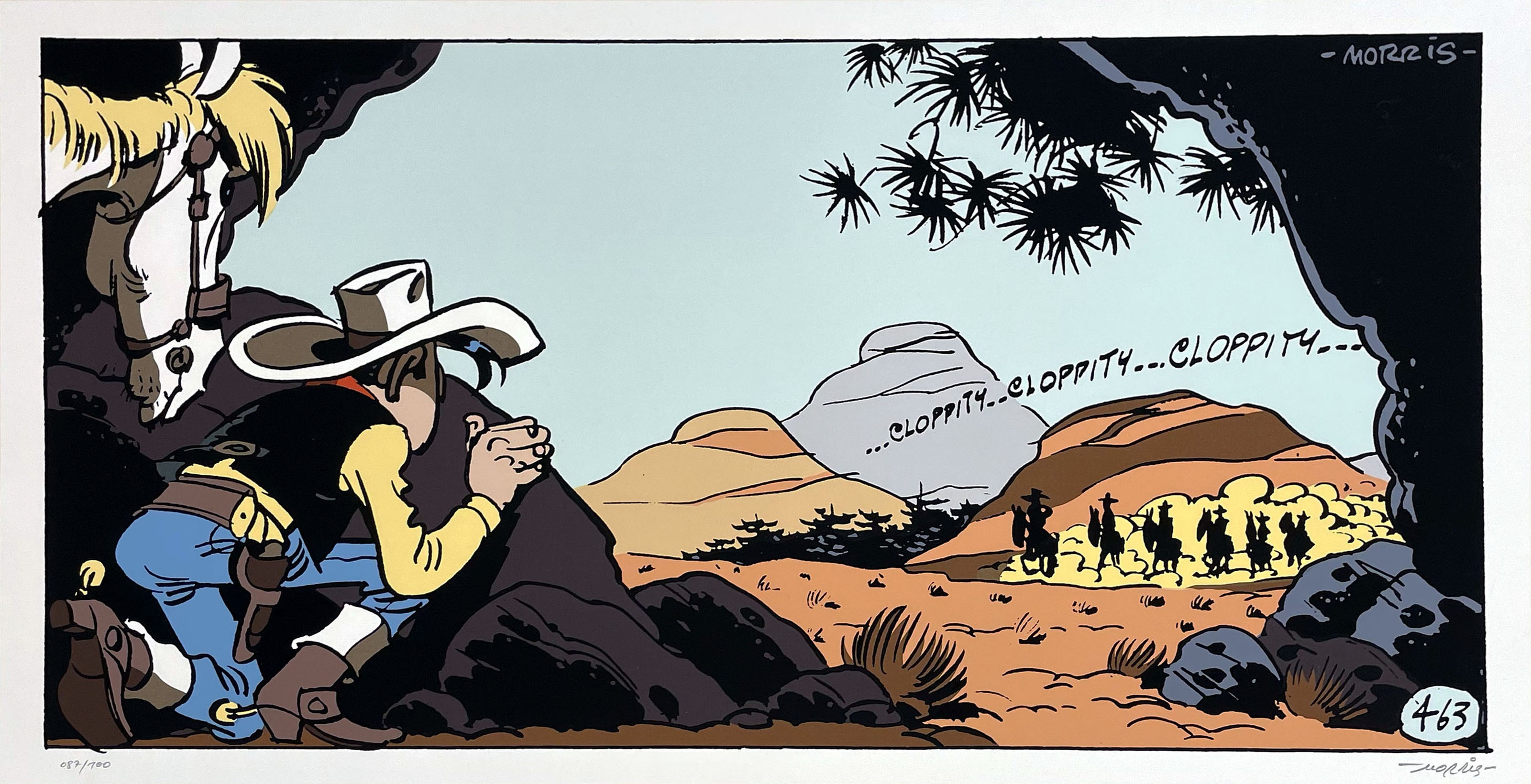 Morris, Lucky Luke contre Josh Hamon Morris, Lucky Luke contre Josh Hamon