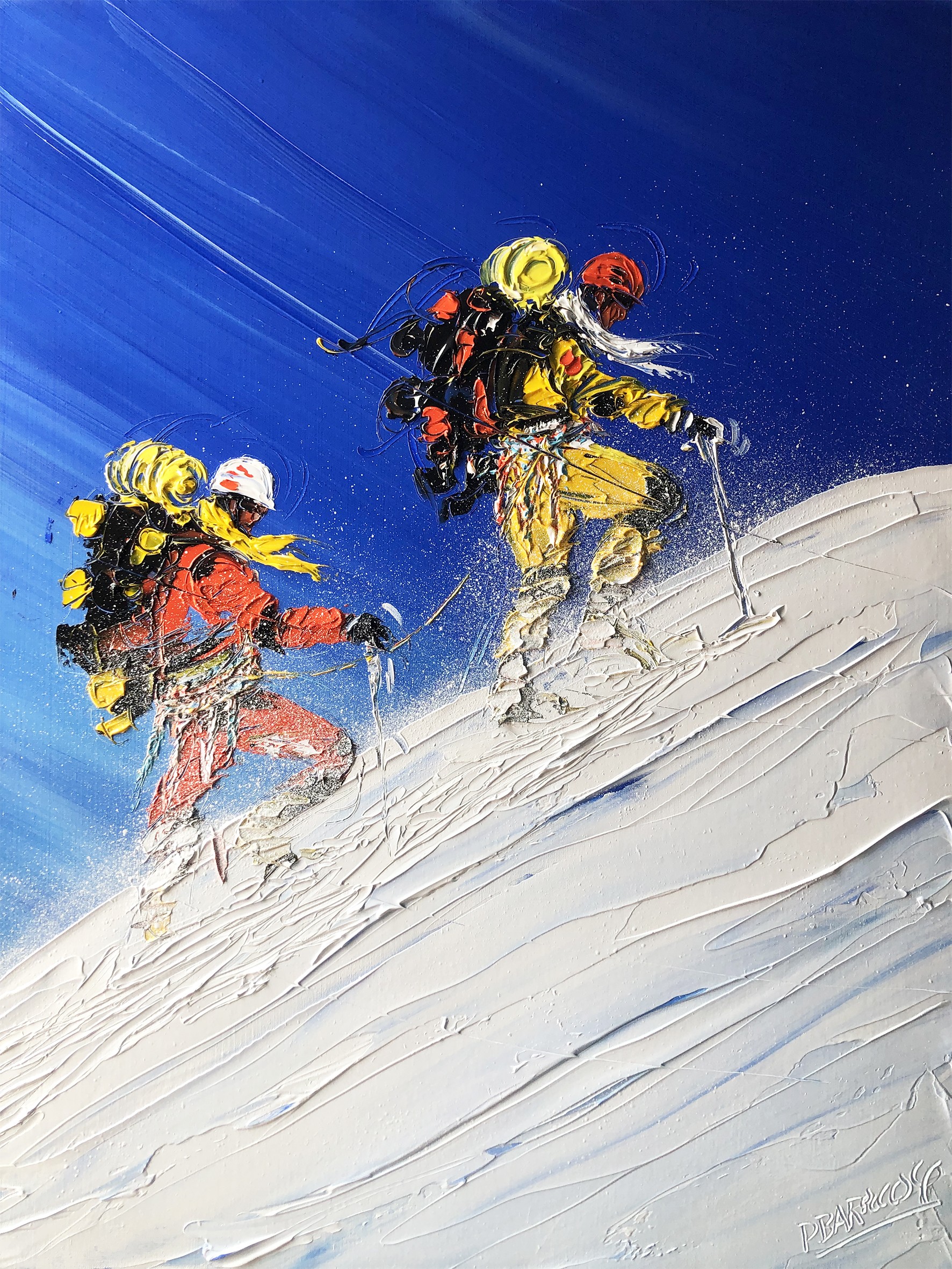 Pierre Barillot, Les Alpinistes Pierre Barillot, Les Alpinistes
