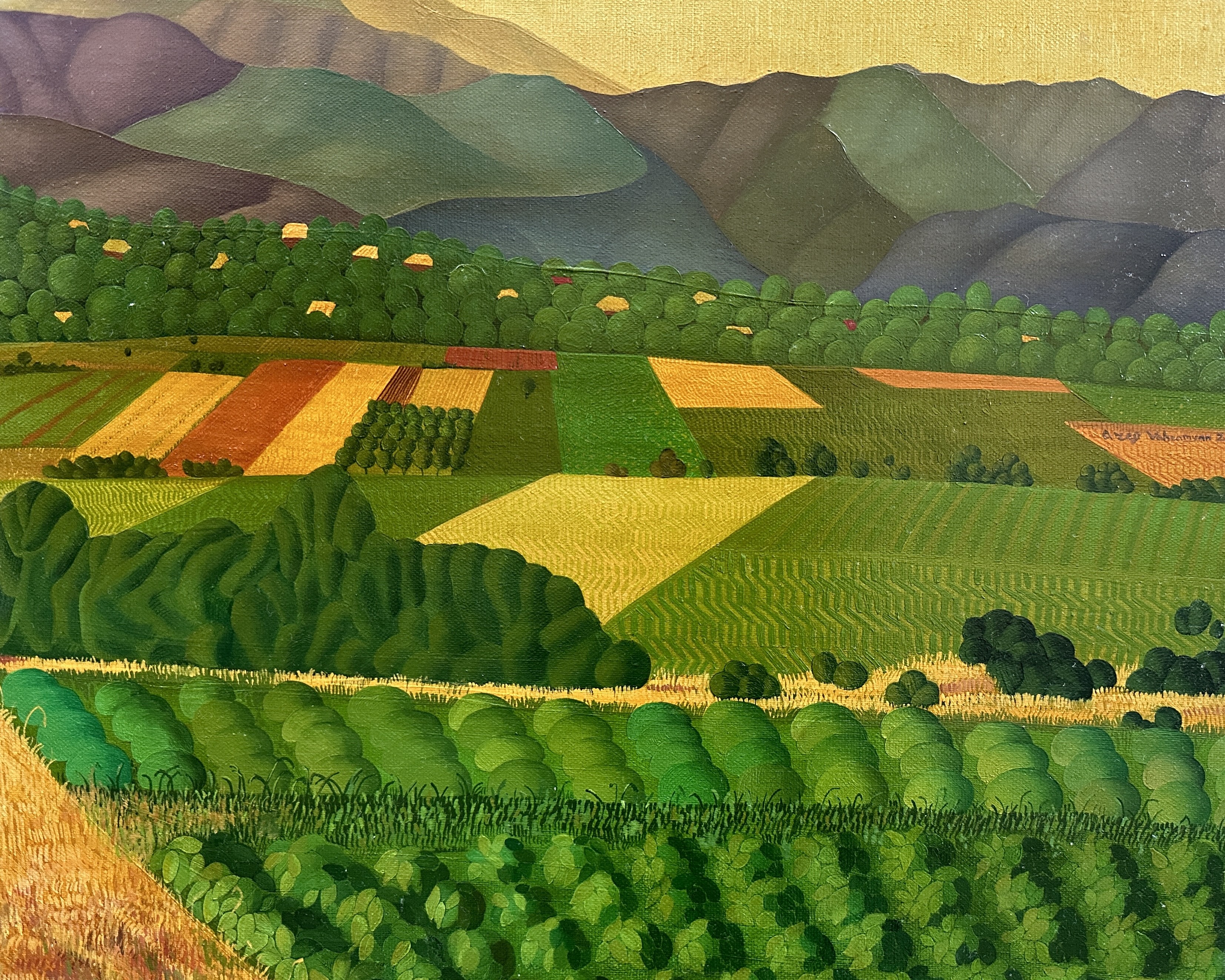 Areg Vahramyan, Landscape Areg Vahramyan, Landscape