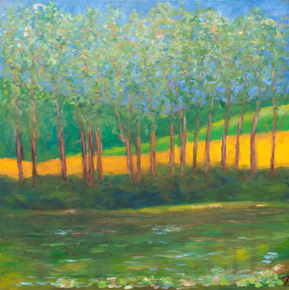 Michel Jamet, Paysage du Lot - Paysage d'Occitanie Michel Jamet, Paysage du Lot - Paysage d'Occitanie