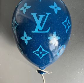 Sculpture, Balloon Art - LV Blue, MVR