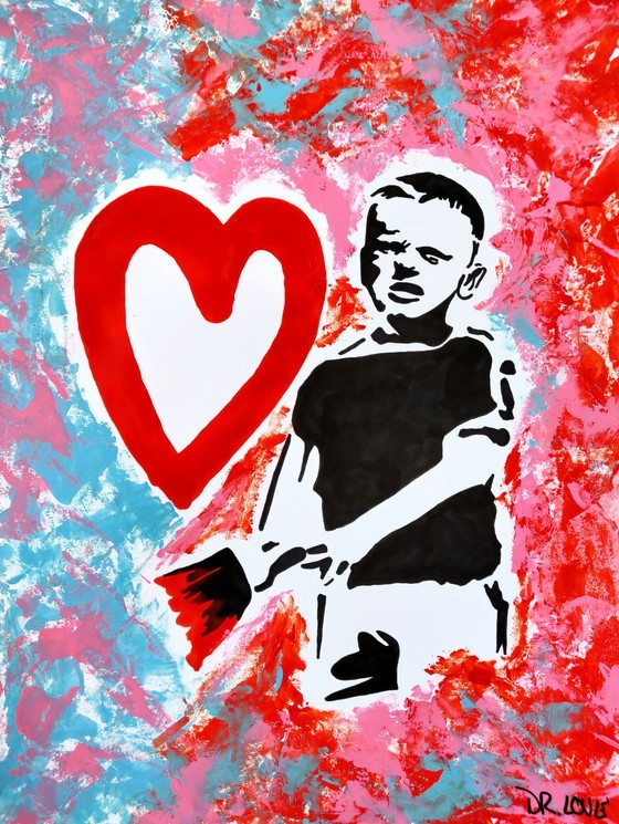 Dr. Love, Boy in love (a tribute to Banksy) Dr. Love, Boy in love (a tribute to Banksy)