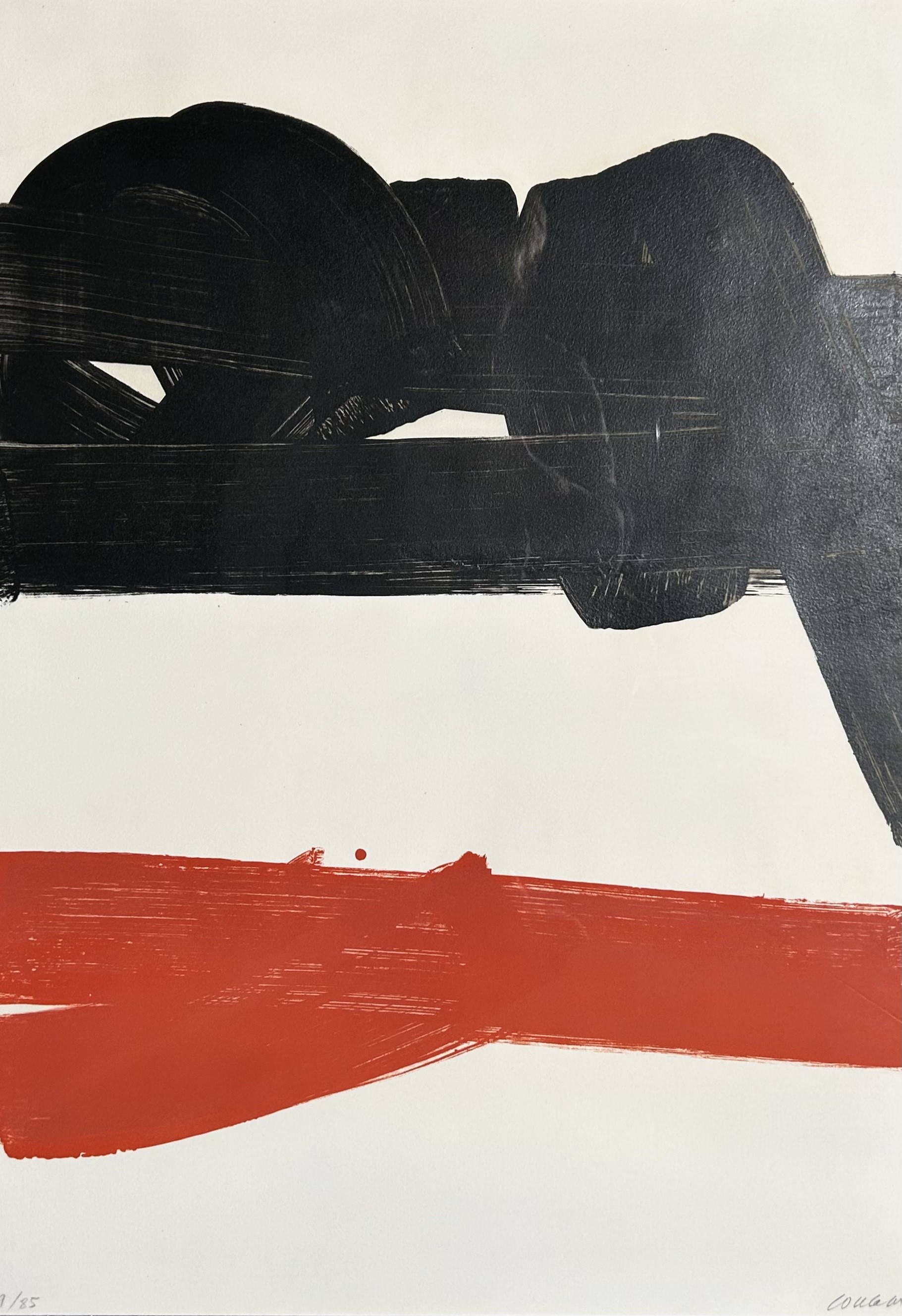 Pierre Soulages, Lithographie 27 Pierre Soulages, Lithographie 27