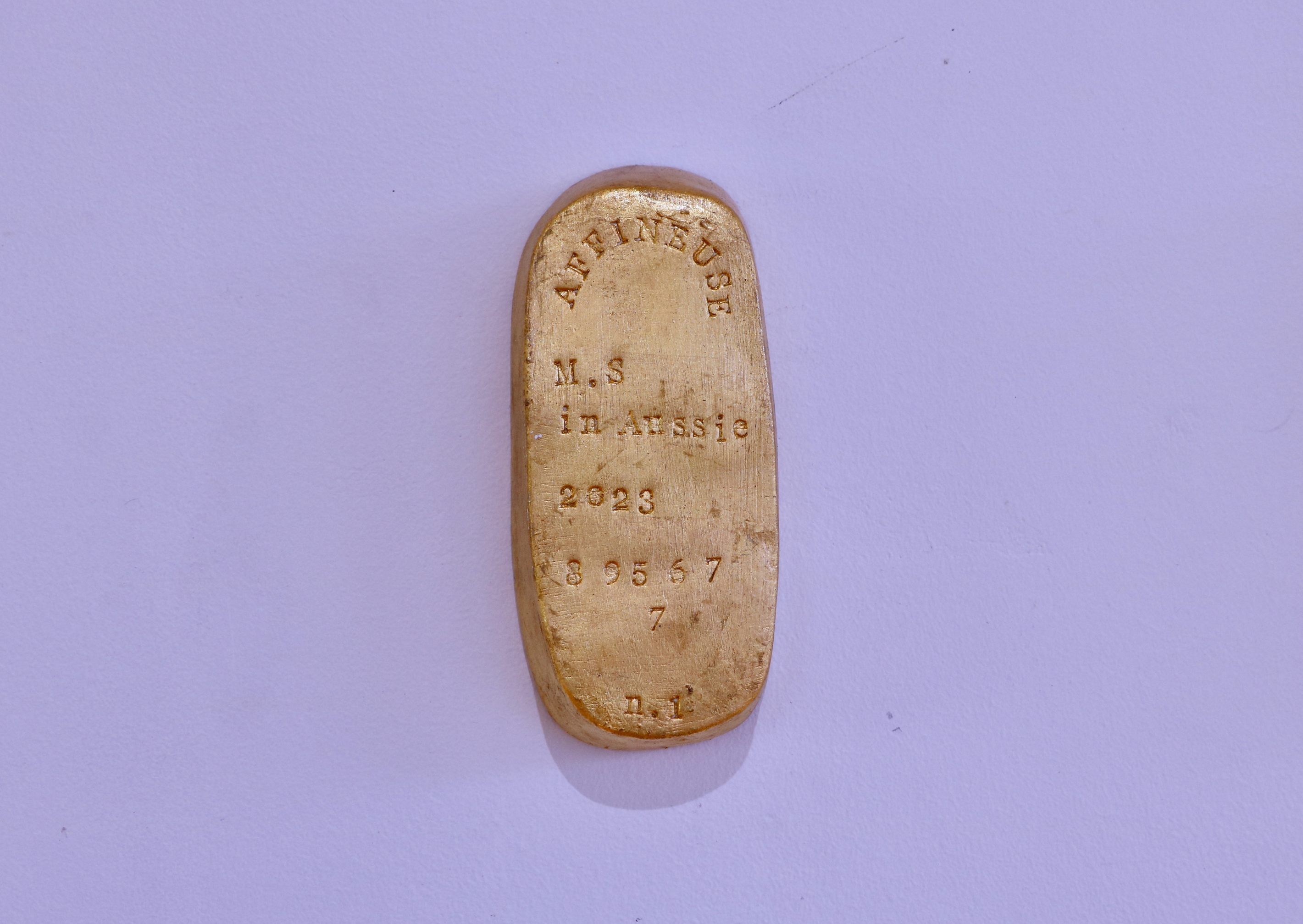 Marie Serruya, I got an Ingot Marie Serruya, I got an Ingot