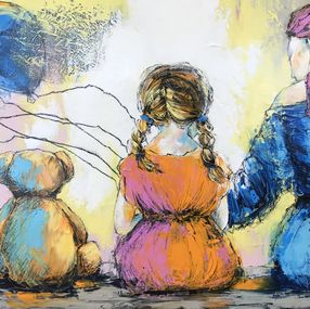 Gemälde, Le trio, Nathalie Montel