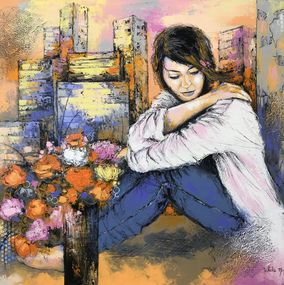 Gemälde, Mélancolie, Nathalie Montel