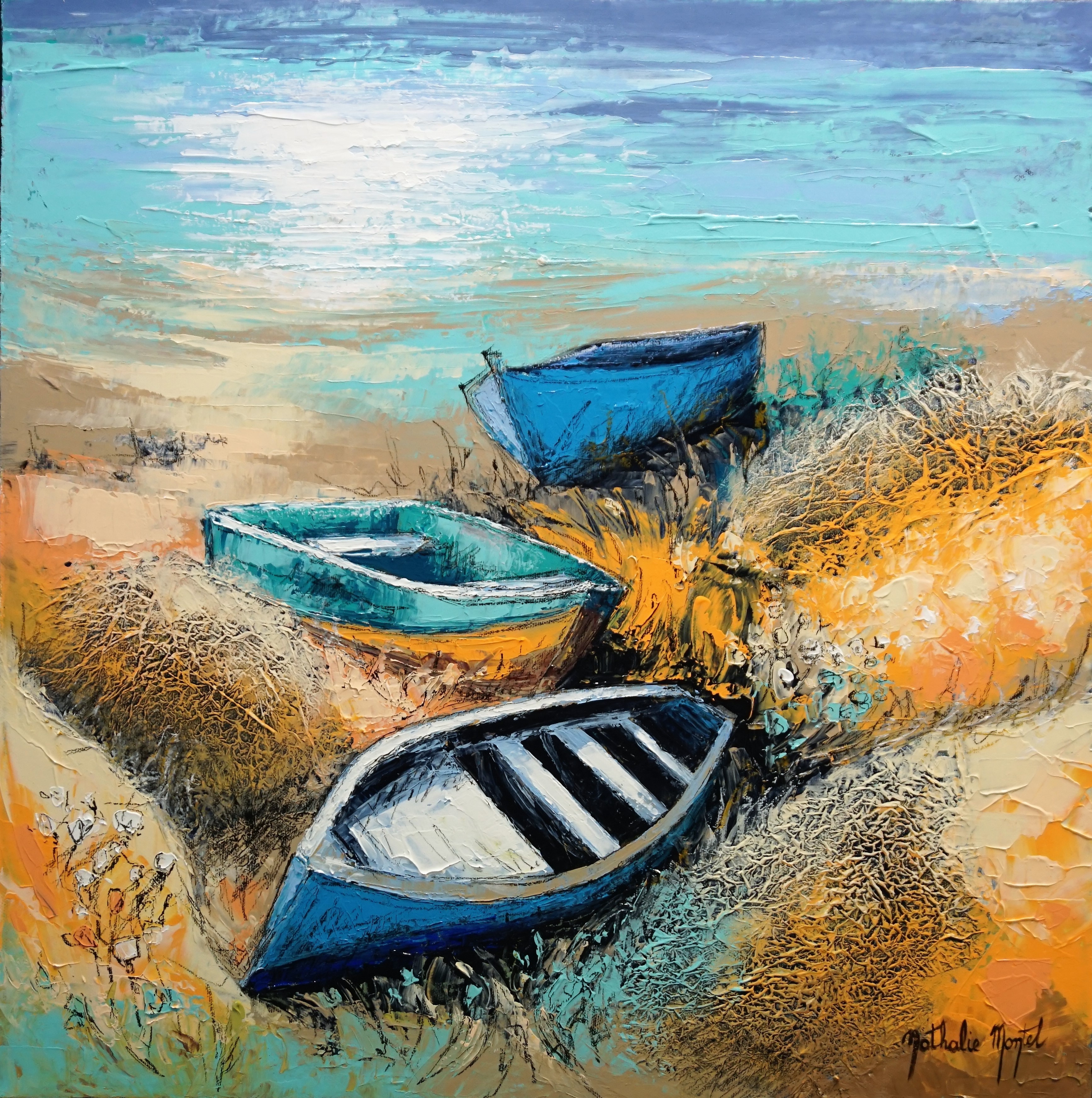 Nathalie Montel, Les trois barques Nathalie Montel, Les trois barques