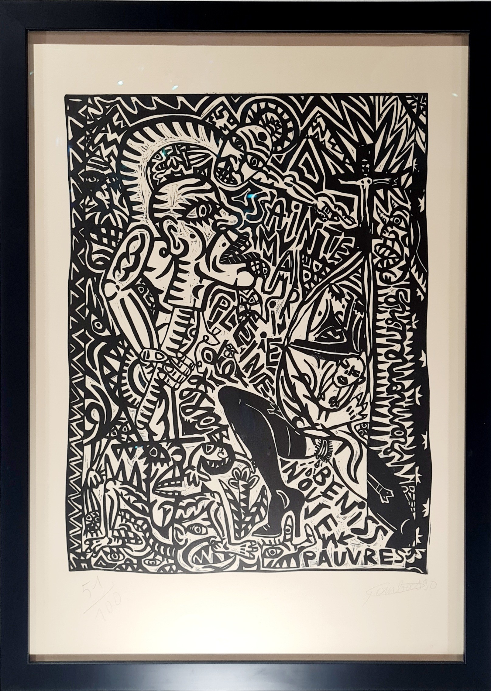 Robert Combas, Sainte Marie pleine de Crasse... Robert Combas, Sainte Marie pleine de Crasse...