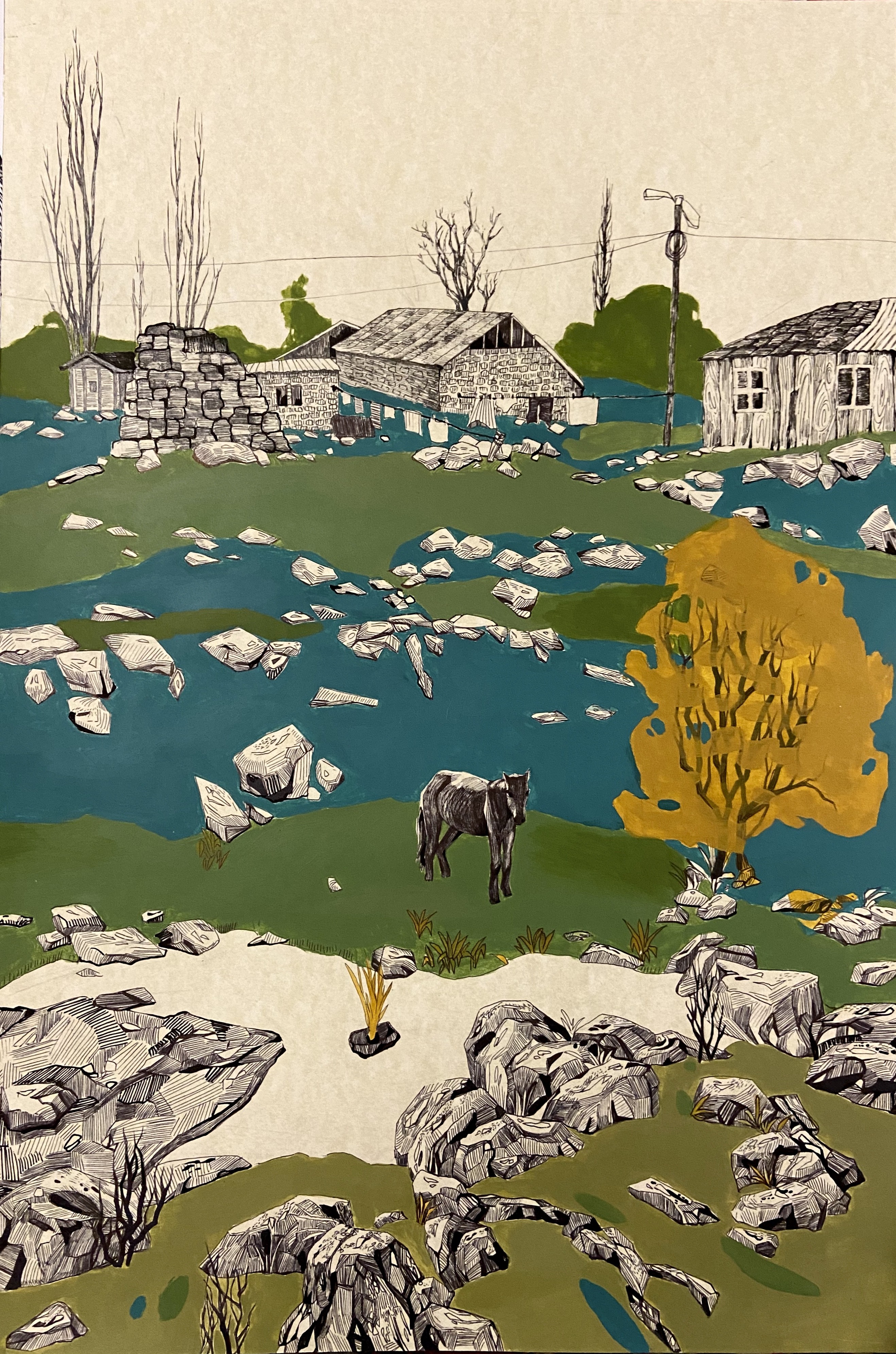 Lilit Mnatsakanyan, Rural landscape Lilit Mnatsakanyan, Rural landscape