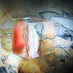 Fotografía, Cube Grotte de lascaux, Jean-Jacques Guionnet