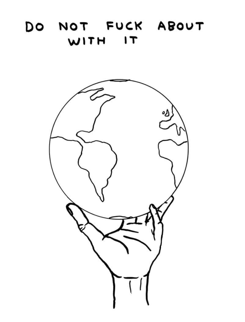 David Shrigley, Do not fuck about with it David Shrigley, Do not fuck about with it