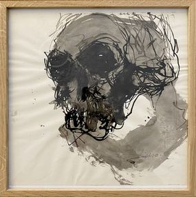 Dibujo, Sans titre 3. Série Skull, Christophe Faso