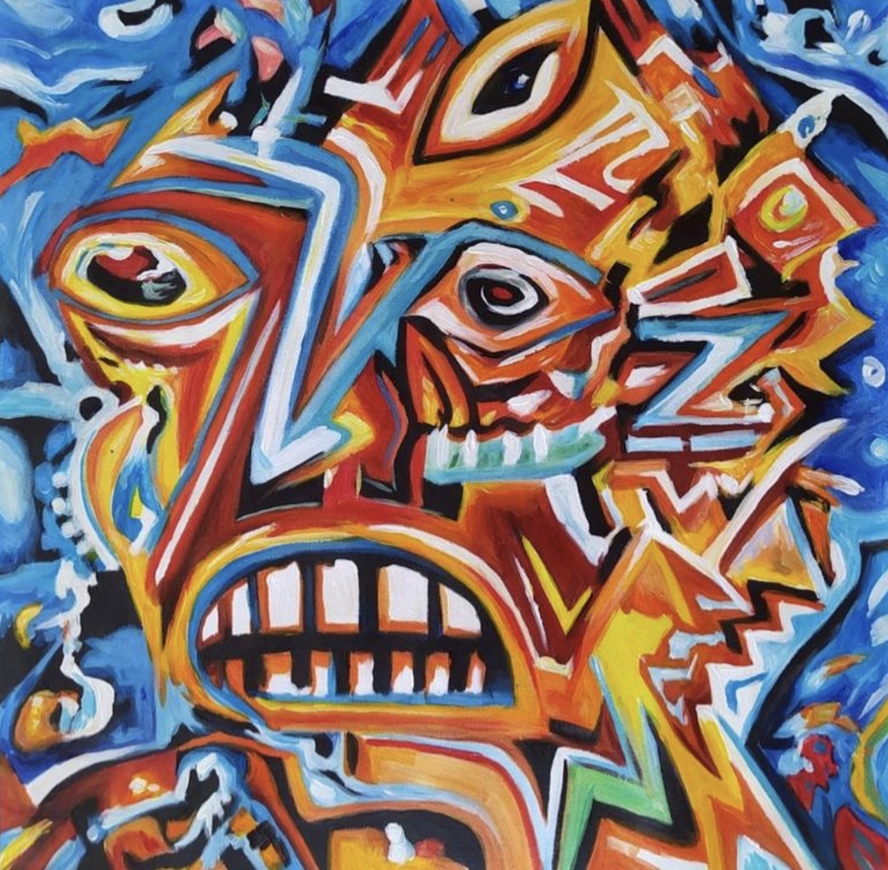 Angel Rivas, Fire face Angel Rivas, Fire face