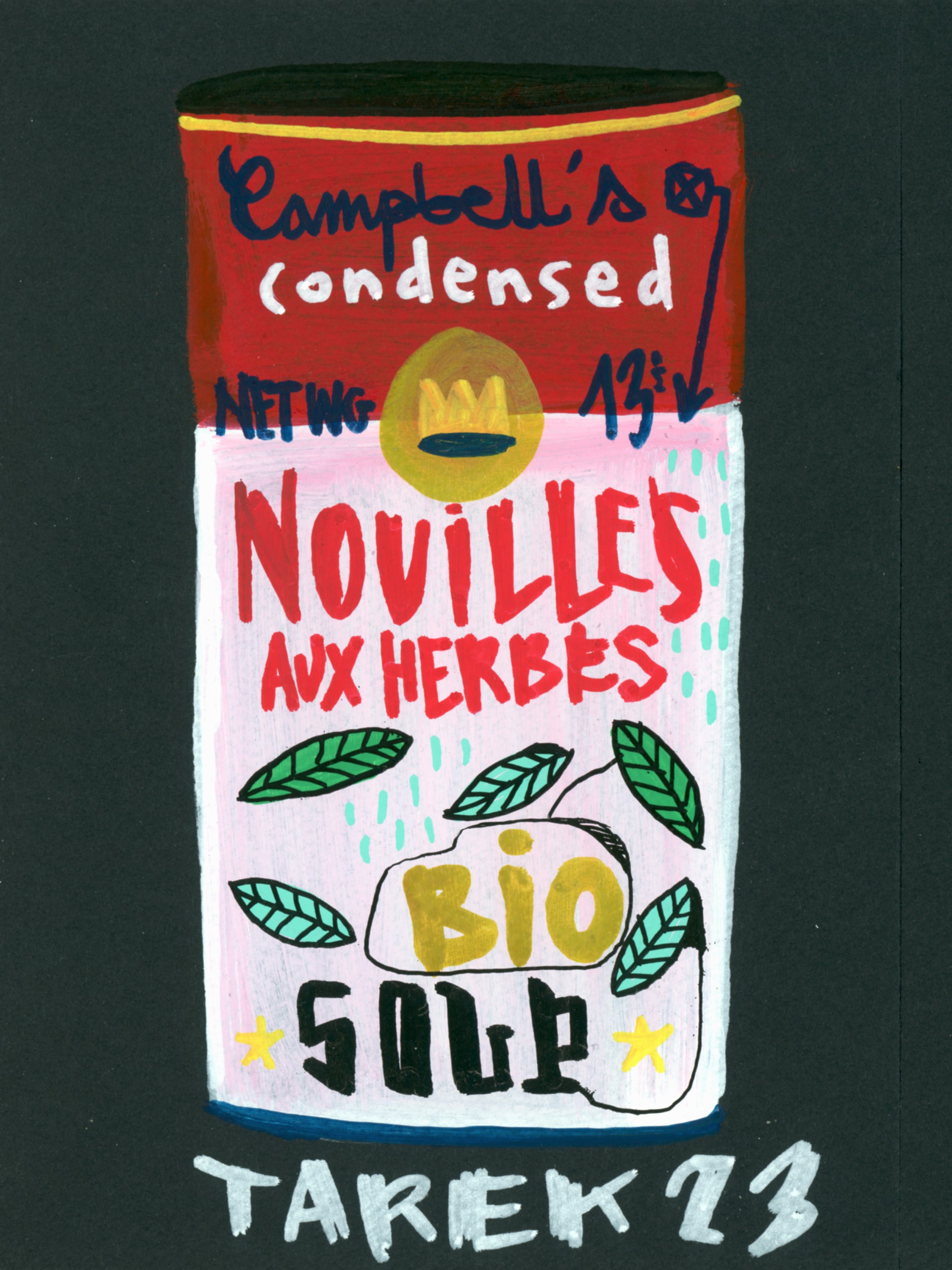 Tarek, Nouilles aux herbes soup Tarek, Nouilles aux herbes soup