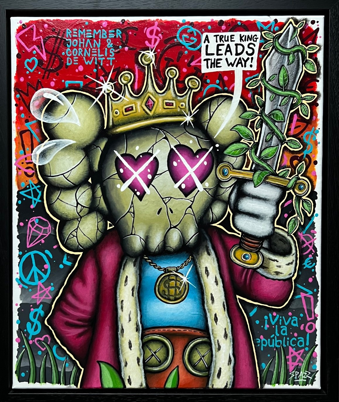 Spazz, A true king / Kaws Spazz, A true king / Kaws