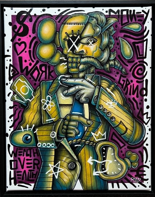 Spazz, On the grind / Kaws x Zeus Spazz, On the grind / Kaws x Zeus