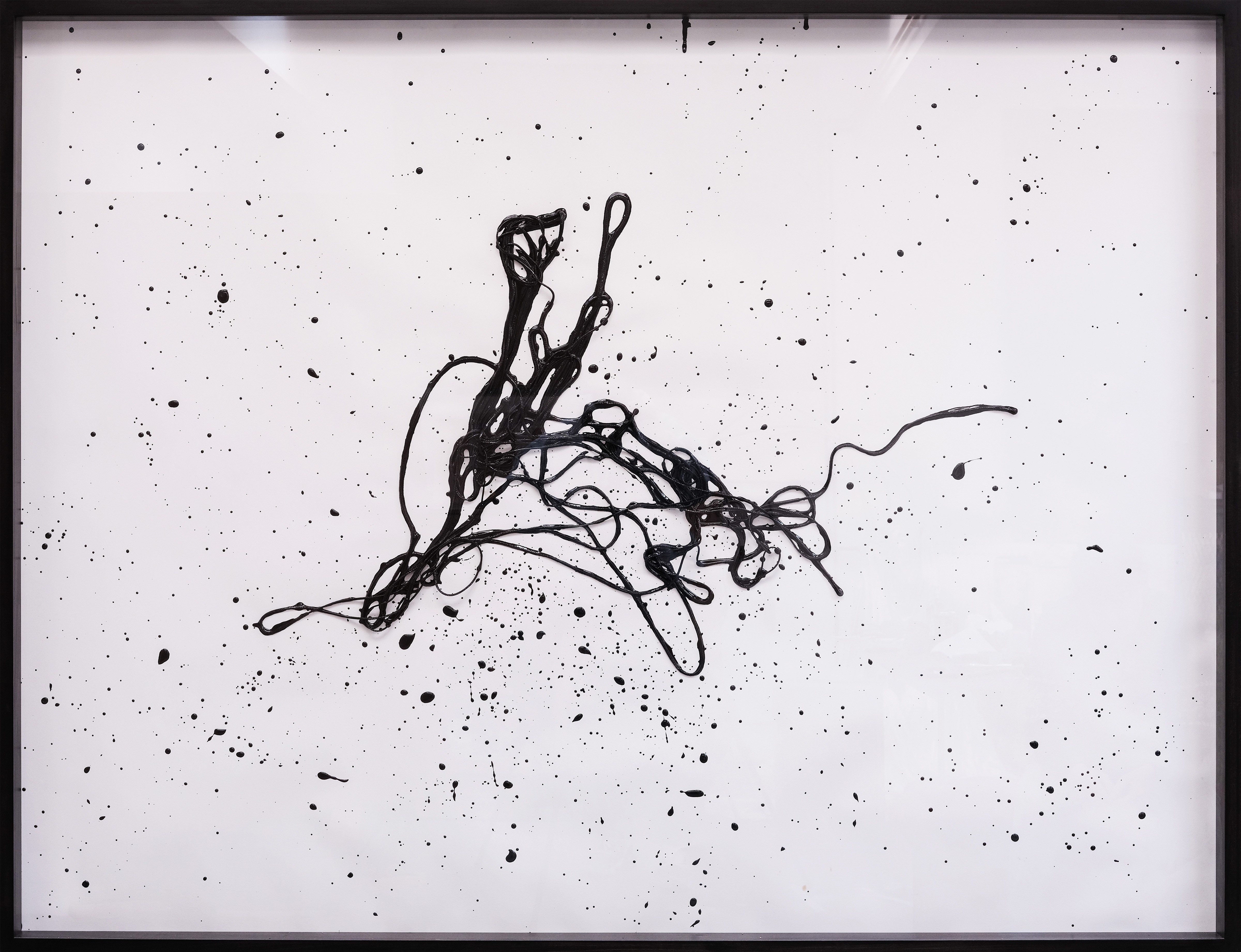 Clemens Wolf, Black and White II, Line Drawing. Abstract Works on Paper Clemens Wolf, Black and White II, Line Drawing. Abstract Works on Paper